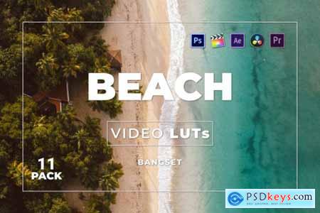 Bangset Beach Pack 11 Video LUTs