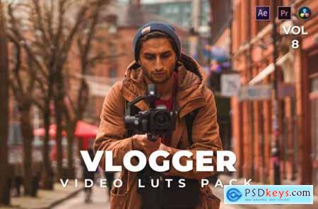Vlogger Pack Video LUTs Vol.8