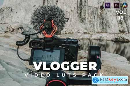 Vlogger Pack Video LUTs Vol.18