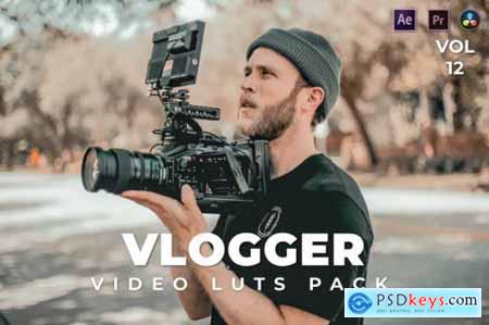 Vlogger Pack Video LUTs Vol.12