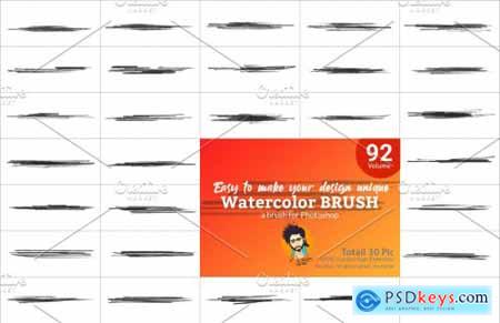 Watercolor Brush Bundle Vl 05 5746838