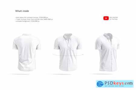 Short Sleeve Shirt Animated Mockup 6345916