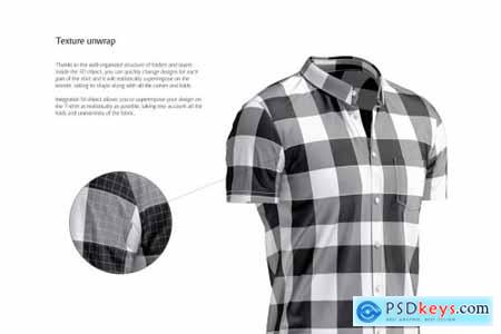 Short Sleeve Shirt Animated Mockup 6345916