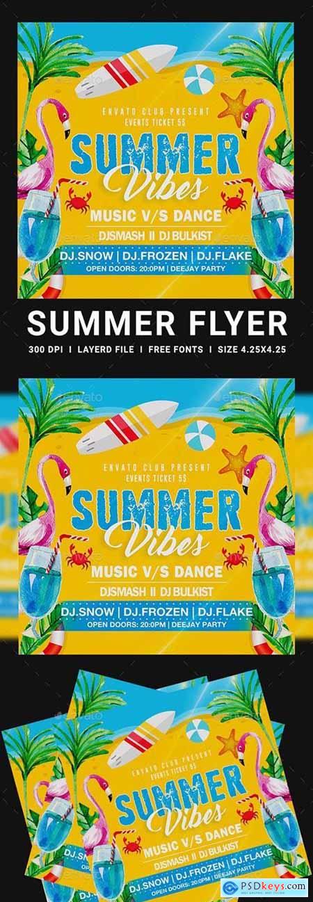 Summer Party Flyers 23800276