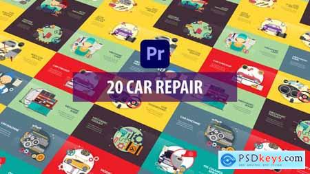 Car Repair Animation Premiere Pro MOGRT 33373137