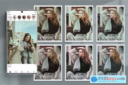 Retro Lightroom Photoshop Preset LUT 6390122