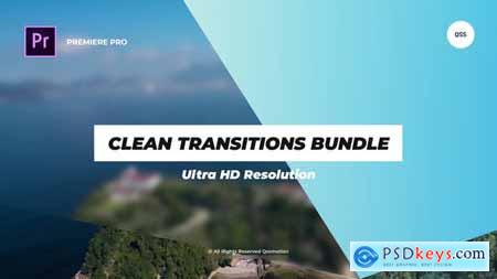Clean Transitions Bundle For Premiere Pro 33421899