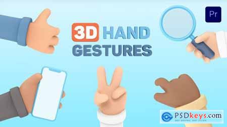 3D Hand Gestures for Premiere Pro 33152485