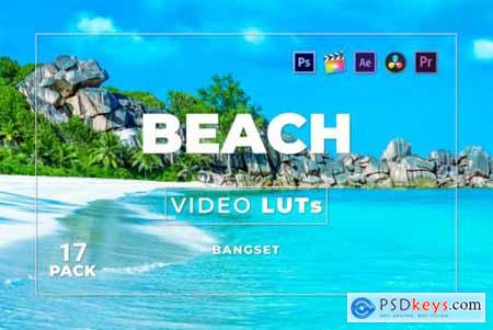 Bangset Beach Pack 17 Video LUTs