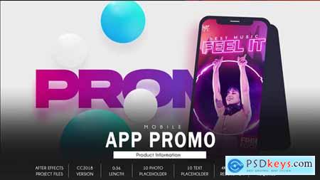 Mobile App Promo Typography B105 33323163