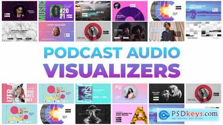 Podcast Audio Visualizers 32505559