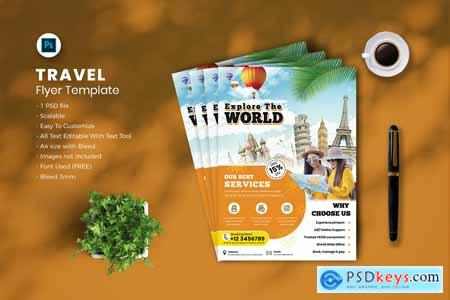 Travel flyer Template vol-08 CGWXYQE