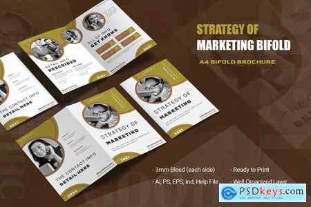 Strategy of Marketing Bifold Brochure 5XSNFQP