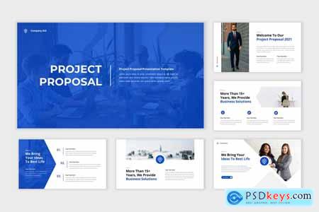 Project Proposal - Business Powerpoint, Keynote and Google Slides Template