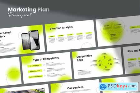 Marketing Plan Powerpoint and Google Slides Template