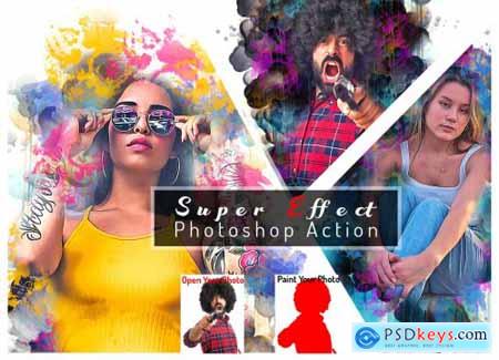 Super Effect Photoshop Action 6406333