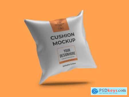 Cushion Pillow 3D Mockup Bundle Template