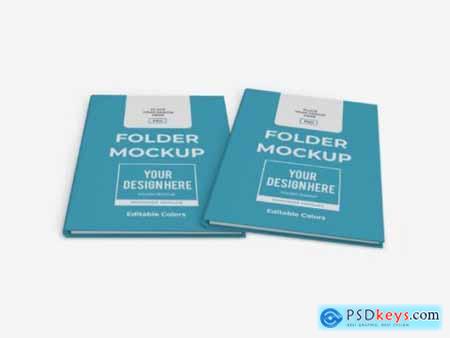 Document Folder Mockup Template Bundle