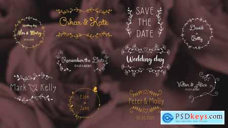 Wedding Day Titles - After Effects 33468015