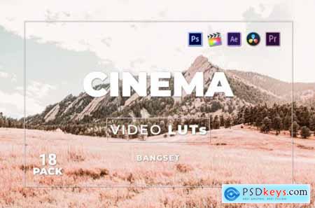 Bangset Cinema Pack 18 Video LUTs