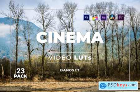 Bangset Cinema Pack 23 Video LUTs