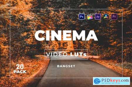 Bangset Cinema Pack 20 Video LUTs
