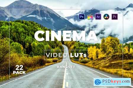 Bangset Cinema Pack 22 Video LUTs