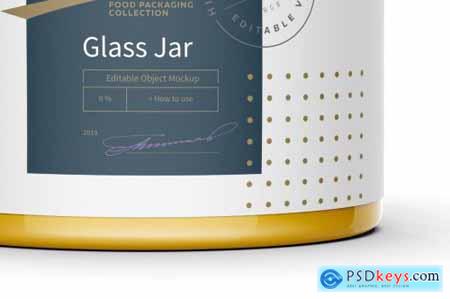 Two Glass Jar Mockup 5548784