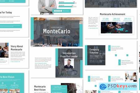 Montecarlo - Business Template Prensentation QU7TTHA