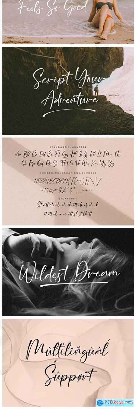 Beauty Touch Font