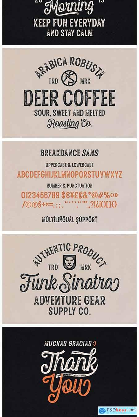 Breakdance Vintage Font 4074973