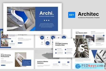 Archi - Architecture Presentation Powerpoint, Keynote and Google Slides