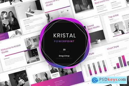Kristal  Business Powerpoint, Keynote and Google Slides Template