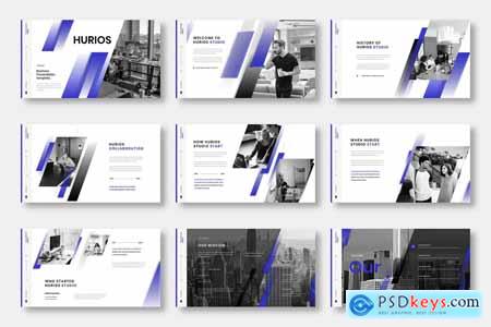 Hurios  Business Powerpoint, Keynote and Google Slides Template