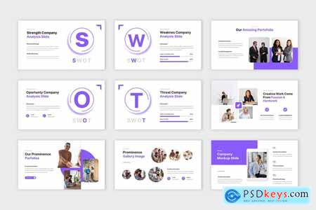 Prominence - Corporate Presentation Powerpoint, Keynote and Google Slides