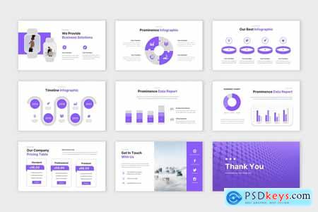 Prominence - Corporate Presentation Powerpoint, Keynote and Google Slides