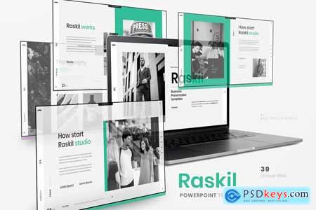 Raskil  Business Powerpoint, Keynote and Google Slides Template