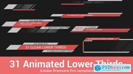 31 Animated Lower Thirds for Premiere Pro 33471717