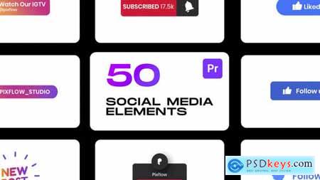 Social Elements for Premiere Pro 33391333