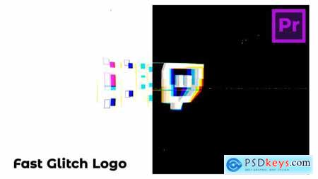 Fast Glitch Logo for Premiere Pro 33490646