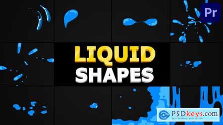 Liquid Shapes Premiere Pro MOGRT 33517055