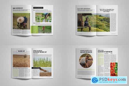 Lets Farm Magazine Template E3KCZJZ