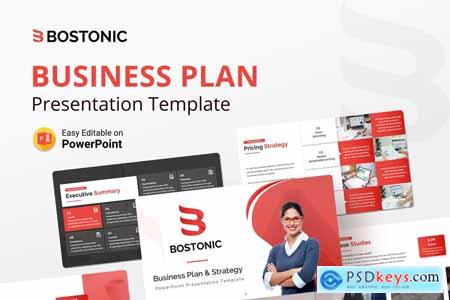 Bostonic Business Plan PPT Presentation Template P2246HX