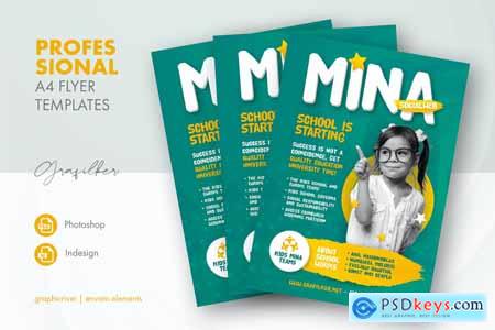 Kids School Flyer Templates 3EWFDK6