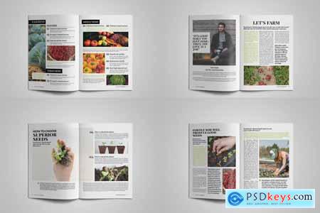 Lets Farm Magazine Template E3KCZJZ