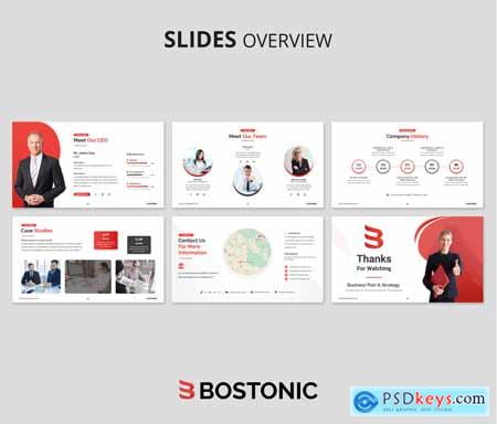Bostonic Business Plan PPT Presentation Template P2246HX