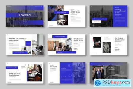 Lovera - Business Powerpoint, Keynote and Google Slides