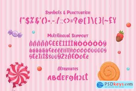 Candyful - a Fun Handwritten Font