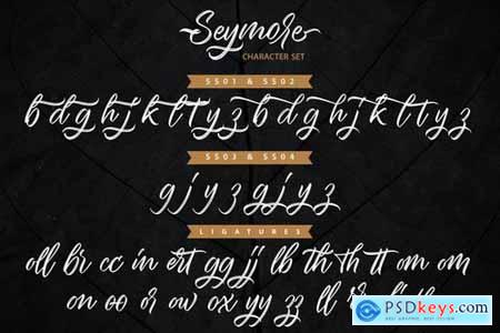 Seymore  Brush Script Font