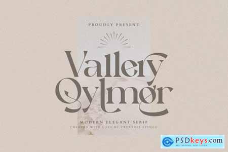 Vallery Qylmor Modern Business Font